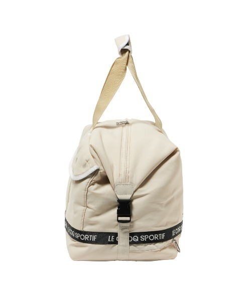 le coq sportif GOLF(ルコックスポルティフゴルフ)の「【le coq sportif GOLF】フラップポケットデザイン ボストンバッグ 背面シューズポケット付き ゴルフバック(ボストンバッグ・レディース・ブラック/ベージュ/ピンク・F)」の7枚目の写真