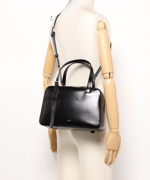 A.P.C.（アーペーセー）の「SAC VIRGINIE BOX（ハンドバッグ・レディース・グリーン/ブラック/ベージュ系その他・ONESIZE）」の20枚目の写真