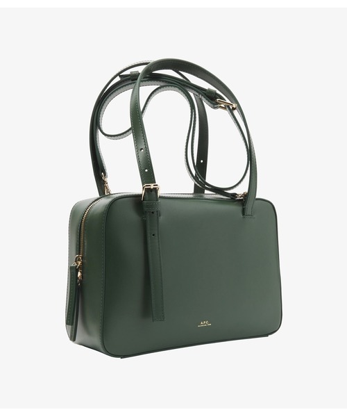 A.P.C.（アーペーセー）の「SAC VIRGINIE BOX（ハンドバッグ・レディース・グリーン/ブラック/ベージュ系その他・ONESIZE）」の12枚目の写真