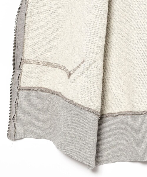 BEAMS BOY(ビームスボーイ)の「【2/5再値下げ】スウェット フルジップ パーカー ノースリーブ(ベスト・レディース・チャコールグレー/グレー・ONE SIZE)」の21枚目の写真