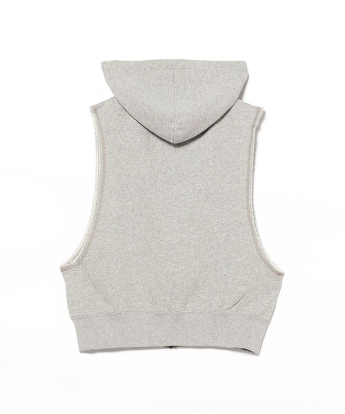 BEAMS BOY(ビームスボーイ)の「【2/5再値下げ】スウェット フルジップ パーカー ノースリーブ(ベスト・レディース・チャコールグレー/グレー・ONE SIZE)」の22枚目の写真