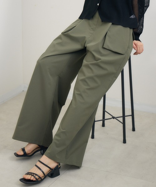 KATHARINE ROSS(キャサリンロス)の「【KATHARINE ROSS】【COOL】DOTS PANTS(その他パンツ・レディース・ブラック/カーキ・MEDIUM/LARGE)」の2枚目の写真