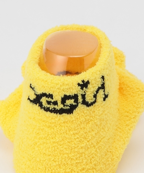 X-girl Stages（エックスガールステージス）の「キラッキーモチーフベビーソックス（ベビーシューズ/ベビーソックス・キッズ・アイボリー/イエロー・F）」の7枚目の写真