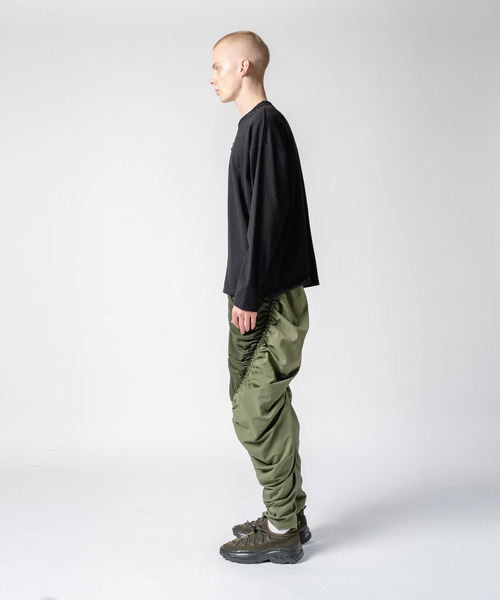 yoshiokubo（ヨシオクボ）の「yoshiokubo ヨシオクボ / MEDICINE FILM PKT L/S T フィルムポケットロンT / YKF25109（Tシャツ/カットソー・メンズ・ホワイト/ブラック・2/3/1）」の7枚目の写真