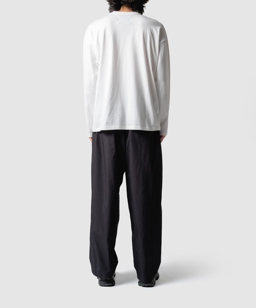 yoshiokubo（ヨシオクボ）の「yoshiokubo ヨシオクボ / MEDICINE FILM PKT L/S T フィルムポケットロンT / YKF25109（Tシャツ/カットソー・メンズ・ホワイト/ブラック・2/3/1）」の17枚目の写真