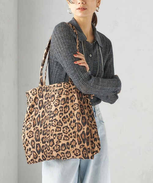 SHIPS（シップス）の「2WAY ドローストリング トート バッグ（トートバッグ・レディース・レッド/ブラウン/シルバー/ネイビー・ONE SIZE）」の8枚目の写真