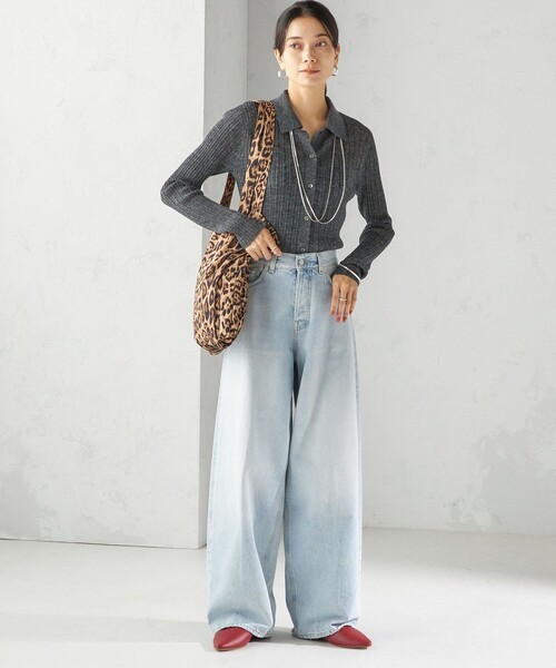 SHIPS（シップス）の「2WAY ドローストリング トート バッグ（トートバッグ・レディース・レッド/ブラウン/シルバー/ネイビー・ONE SIZE）」の13枚目の写真