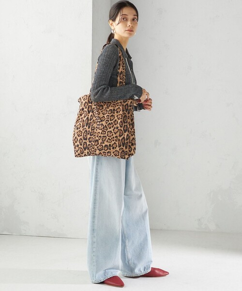 SHIPS（シップス）の「2WAY ドローストリング トート バッグ（トートバッグ・レディース・レッド/ブラウン/シルバー/ネイビー・ONE SIZE）」の14枚目の写真