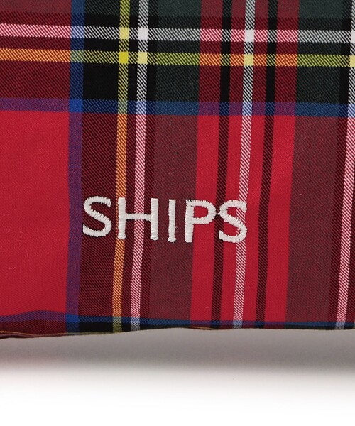 SHIPS(シップス)の「2WAY ドローストリング トート バッグ(トートバッグ・レディース・レッド/ブラウン/シルバー/ネイビー・ONE SIZE)」の5枚目の写真