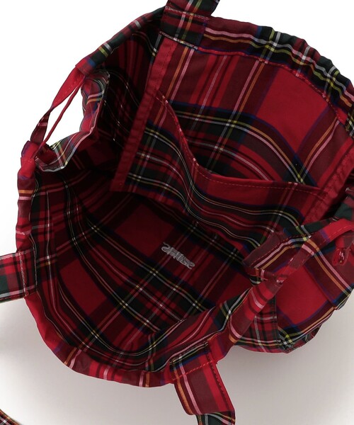 SHIPS(シップス)の「2WAY ドローストリング トート バッグ(トートバッグ・レディース・レッド/ブラウン/シルバー/ネイビー・ONE SIZE)」の6枚目の写真