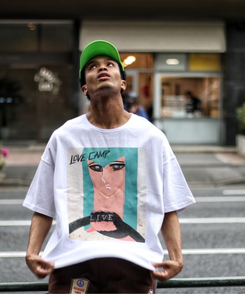 NATAL DESIGN（ネイタルデザイン）の「LOVE CAMP DRIVE WIDE TEE（Tシャツ/カットソー・メンズ・オフホワイト/ホワイト・MEDIUM/LARGE）」の2枚目の写真