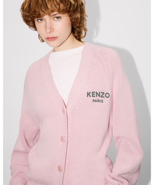 KENZO(ケンゾー)の「'Boke Flower' コットン ウール カーディガン(カーディガン/ボレロ・レディース・ピンク系その他・SMALL/X-SMALL)」の7枚目の写真