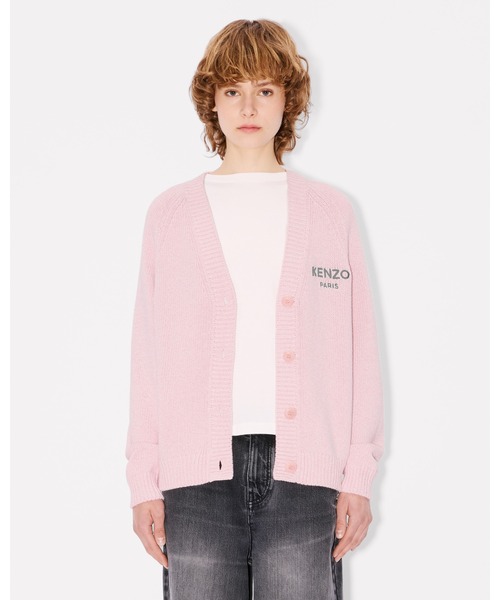 KENZO(ケンゾー)の「'Boke Flower' コットン ウール カーディガン(カーディガン/ボレロ・レディース・ピンク系その他・SMALL/X-SMALL)」の6枚目の写真