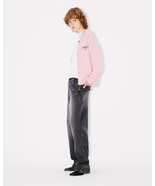 KENZO(ケンゾー)の「'Boke Flower' コットン ウール カーディガン(カーディガン/ボレロ・レディース・ピンク系その他・SMALL/X-SMALL)」の4枚目の写真