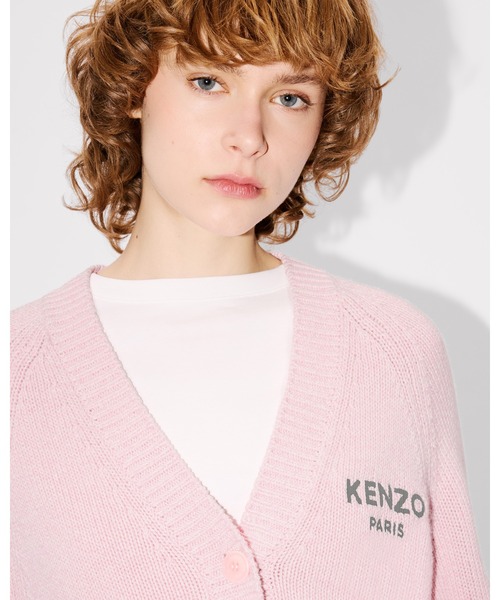 KENZO(ケンゾー)の「'Boke Flower' コットン ウール カーディガン(カーディガン/ボレロ・レディース・ピンク系その他・SMALL/X-SMALL)」の8枚目の写真