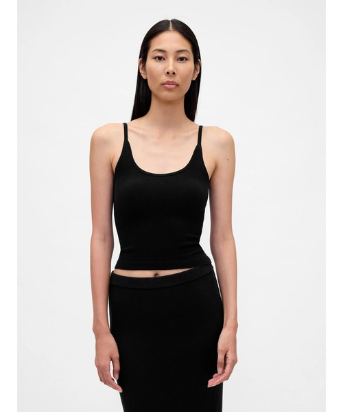 ニット セーター CashSoft カシミヤタッチ ライトウェイト クロップド タンクトップ レディース Gap公式オンラインストア | Lightweight CashSoft Crop Tank Top