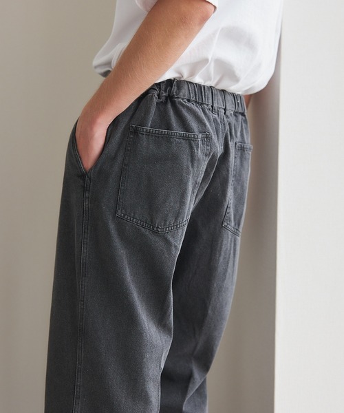MILITARY（ミリタリー）の「【SETUP7】Pressed Washed Denim Trousers KKP　/　プレスドウォッシュデニムトラウザー（デニムパンツ・メンズ・ブラック系1/ネイビー系1/ブラック系その他2/ネイビー系2・M/L）」の11枚目の写真