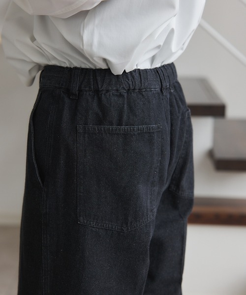 MILITARY（ミリタリー）の「【SETUP7】Pressed Washed Denim Trousers KKP　/　プレスドウォッシュデニムトラウザー（デニムパンツ・メンズ・ブラック系1/ネイビー系1/ブラック系その他2/ネイビー系2・M/L）」の18枚目の写真