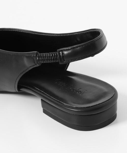 URBAN RESEARCH Sonny Label（アーバンリサーチサニーレーベル）の「バックストラップスクエアパンプス（パンプス・レディース・ブラック/ブラウン系その他/キャメル・LARGE/MEDIUM/SMALL）」の12枚目の写真