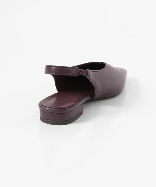 URBAN RESEARCH Sonny Label（アーバンリサーチサニーレーベル）の「バックストラップスクエアパンプス（パンプス・レディース・ブラック/ブラウン系その他/キャメル・LARGE/MEDIUM/SMALL）」の17枚目の写真