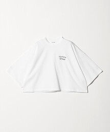 SACRA | ＜SACRA＞メッセージプリント クロップド Tシャツ(Tシャツ/カットソー)