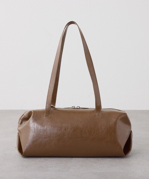 PAPILLONNER（パピヨネ）の「チャーム付きボストンバッグ（ボストンバッグ・レディース・アイボリー/ブラウン・FREE）」の13枚目の写真