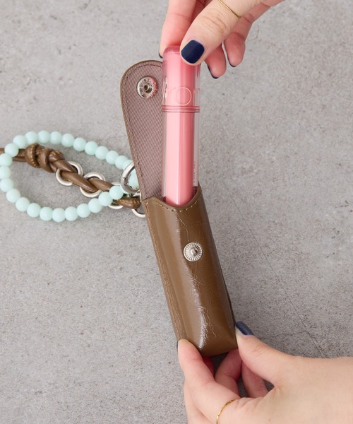 PAPILLONNER（パピヨネ）の「チャーム付きボストンバッグ（ボストンバッグ・レディース・アイボリー/ブラウン・FREE）」の16枚目の写真