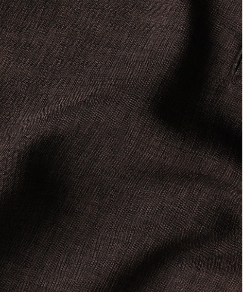 BACK NUMBER（バックナンバー）の「【BACK NUMBER】リネンライクポロ襟プルオーバーシャツ（セットアップ対応）（ポロシャツ・メンズ・ネイビー/ブラウン/ダークグレー・L/XL/M）」の22枚目の写真