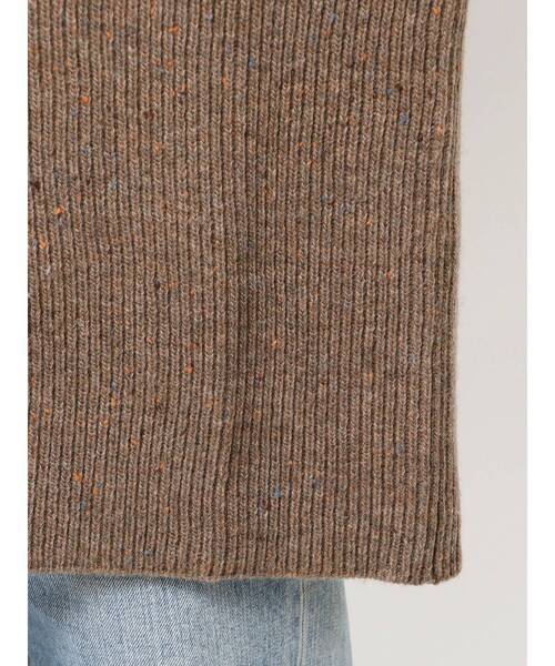 Ungrid（アングリッド）の「カラーネップニットカーディガン（カーディガン/ボレロ・レディース・ブラウン/チャコールグレー・FREE）」の20枚目の写真