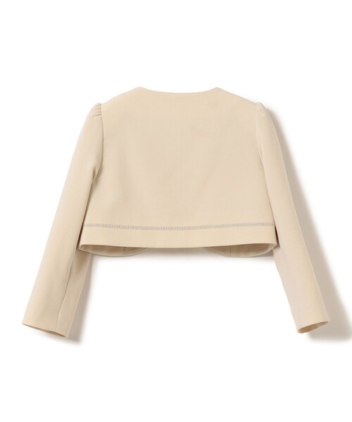 BEAMS mini（ビームスミニ）の「セレモニー ワンピース + ボレロ セット 2026SS（110～130cm）（ワンピース・キッズ・ネイビー/ホワイト系その他5・130/120/110）」の6枚目の写真