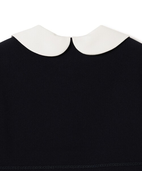 BEAMS mini（ビームスミニ）の「セレモニー ワンピース + ボレロ セット 2026SS（110～130cm）（ワンピース・キッズ・ネイビー/ホワイト系その他5・130/120/110）」の13枚目の写真