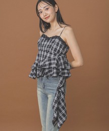 3.3 Field Trip/チェックレースチュニック