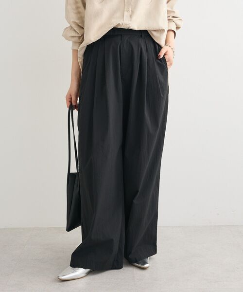 ELENCARE DUE（エレンカーレデュエ）の「・ELENCARE DUE スリータックパンツ（その他パンツ・レディース・ブラウン/カーキ/ブラック・FREE）」の2枚目の写真