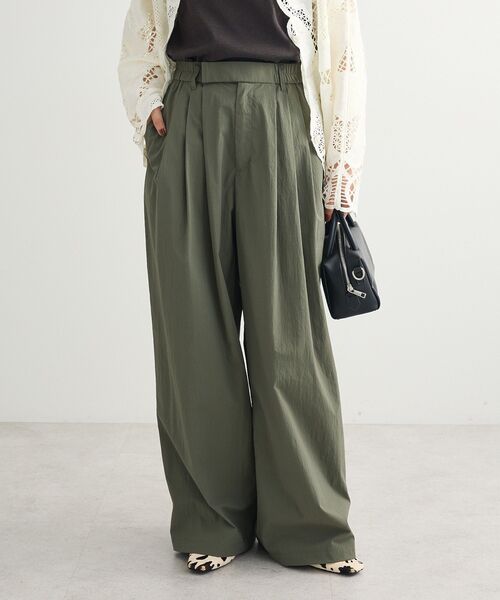 ELENCARE DUE（エレンカーレデュエ）の「・ELENCARE DUE スリータックパンツ（その他パンツ・レディース・ブラウン/カーキ/ブラック・FREE）」の9枚目の写真