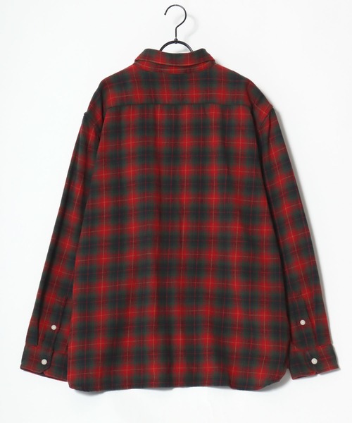 Levi's（リーバイス）の「Levi's/リーバイス JACKSON WORKER CHECK SHIRT/オーバーサイズ チェックシャツ/レギュラーカラーシャツ/レディース メンズ（シャツ/ブラウス・メンズ・ベージュ/レッド/グリーン/ブルー・M/L/XL）」の16枚目の写真