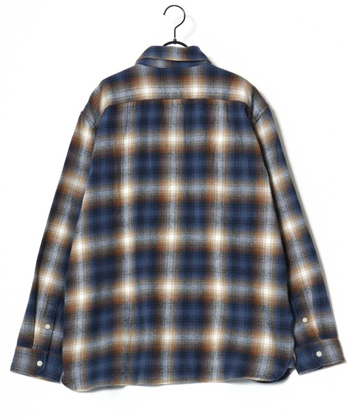 Levi's（リーバイス）の「Levi's/リーバイス JACKSON WORKER CHECK SHIRT/オーバーサイズ チェックシャツ/レギュラーカラーシャツ/レディース メンズ（シャツ/ブラウス・メンズ・ベージュ/レッド/グリーン/ブルー・M/L/XL）」の14枚目の写真