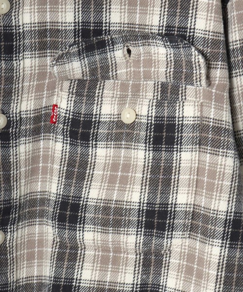 Levi's（リーバイス）の「Levi's/リーバイス JACKSON WORKER CHECK SHIRT/オーバーサイズ チェックシャツ/レギュラーカラーシャツ/レディース メンズ（シャツ/ブラウス・メンズ・ベージュ/レッド/グリーン/ブルー・M/L/XL）」の20枚目の写真
