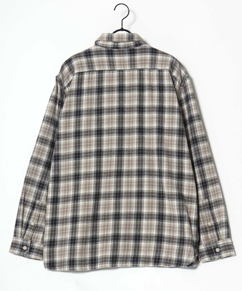 Levi's（リーバイス）の「Levi's/リーバイス JACKSON WORKER CHECK SHIRT/オーバーサイズ チェックシャツ/レギュラーカラーシャツ/レディース メンズ（シャツ/ブラウス・メンズ・ベージュ/レッド/グリーン/ブルー・M/L/XL）」の9枚目の写真