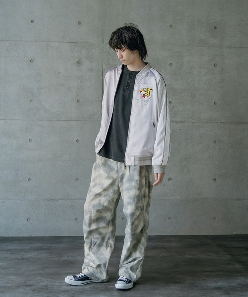 RATTLE TRAP(ラトルトラップ)の「リバーシブルスカジャン(ブルゾン・メンズ・ブラック/オフホワイト・M/L)」の5枚目の写真