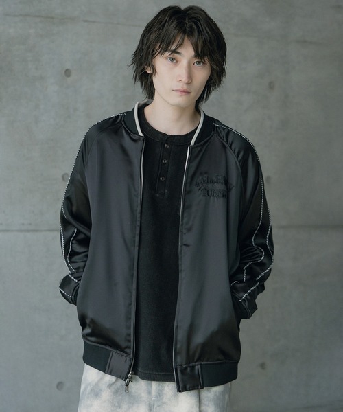 セール】リバーシブルスカジャン（ブルゾン）｜RATTLE TRAP（ラトル