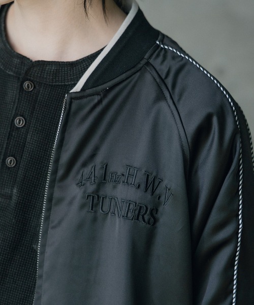 リバーシブルスカジャン（ブルゾン）｜RATTLE TRAP（ラトルトラップ