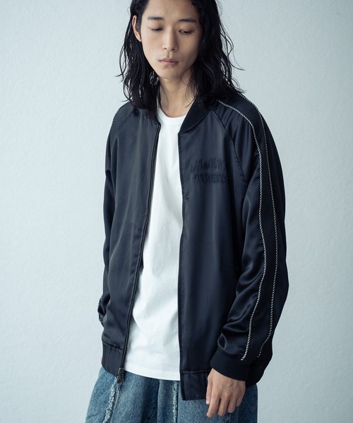 RATTLE TRAP(ラトルトラップ)の「リバーシブルスカジャン(ブルゾン・メンズ・ブラック/オフホワイト・M/L)」の19枚目の写真