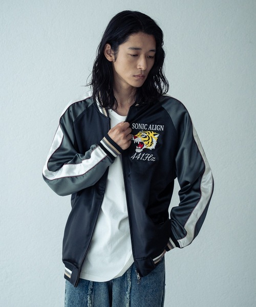 セール】リバーシブルスカジャン（ブルゾン）｜RATTLE TRAP（ラトル