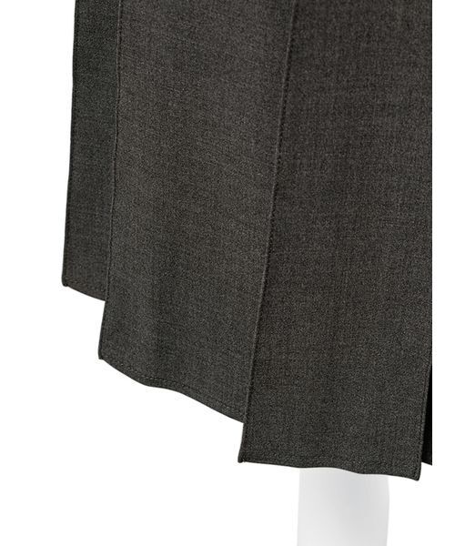 Mila Owen（ミラオーウェン）の「ウエストヨークプリーツスカート（スカート・レディース・グレー/ベージュ/マスタード・0/1）」の14枚目の写真