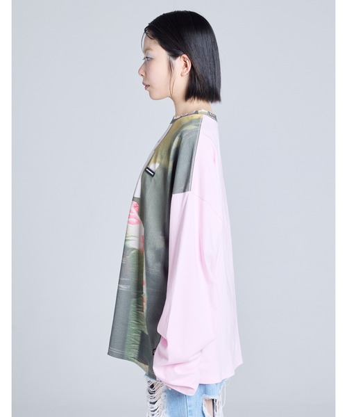 Little sunny bite（リトルサニーバイト）の「photo long tee（Tシャツ/カットソー・レディース・ブラック/ピンク/グリーン・SMALL/MEDIUM）」の22枚目の写真