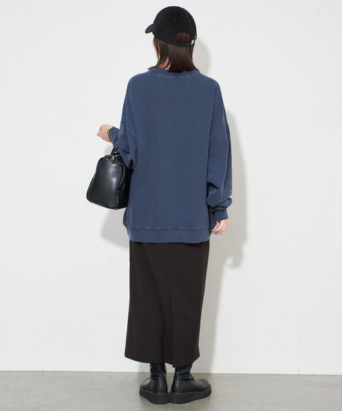 SLOBE IENA(スローブイエナ)の「《吸湿発熱/3サイズ展開》ウールミックスイージースカート(スカート・レディース・チャコールグレー/ブラック/ベージュ・40/38/36)」の15枚目の写真