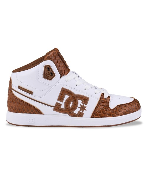 DC SHOES(ディーシーシューズ)の「UNIVERSITY MID SE SN/DCレディースハイカットスニーカー(スニーカー・レディース・ウィート/ホワイト×ライトグレー・25cm/24.5cm/24cm/23.5cm/23cm)」の9枚目の写真