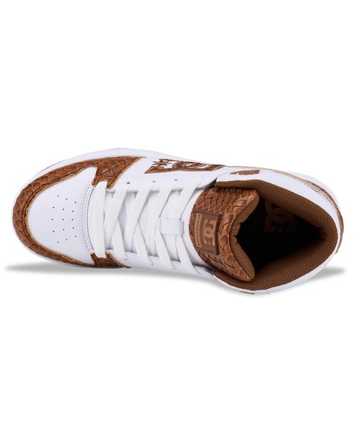 DC SHOES(ディーシーシューズ)の「UNIVERSITY MID SE SN/DCレディースハイカットスニーカー(スニーカー・レディース・ウィート/ホワイト×ライトグレー・25cm/24.5cm/24cm/23.5cm/23cm)」の11枚目の写真