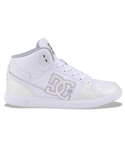 DC SHOES(ディーシーシューズ)の「UNIVERSITY MID SE SN/DCレディースハイカットスニーカー(スニーカー・レディース・ウィート/ホワイト×ライトグレー・25cm/24.5cm/24cm/23.5cm/23cm)」の3枚目の写真