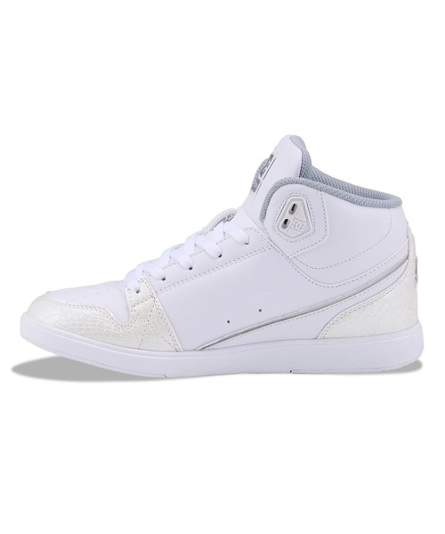 DC SHOES(ディーシーシューズ)の「UNIVERSITY MID SE SN/DCレディースハイカットスニーカー(スニーカー・レディース・ウィート/ホワイト×ライトグレー・25cm/24.5cm/24cm/23.5cm/23cm)」の4枚目の写真